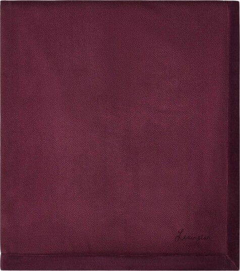 Lexington Sildemønstret sengeteppe bomull 160x240 cm fig Lexington Sildemønstret sengeteppe bomull 160x240 cm fig