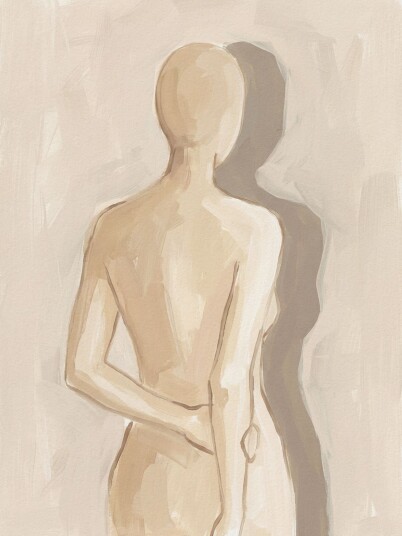 Plakat Abstrakt Figur Plakat Abstrakt Figur
