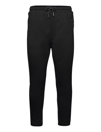 Denim Project Dp Ponte Elastic Pants Cropped   Black   S