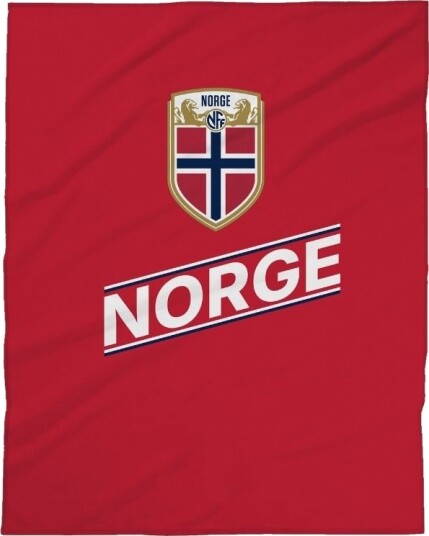 NFF Norge Landslag pledd 120x150 cm