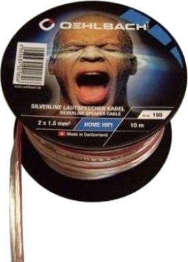 Oehlbach Silverline Speacker Cable 10 M