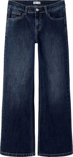 Name It Jeans NkfRose Bred Dark Blue Denim Name It 7 år (122) Jeans Blå Marineblå
