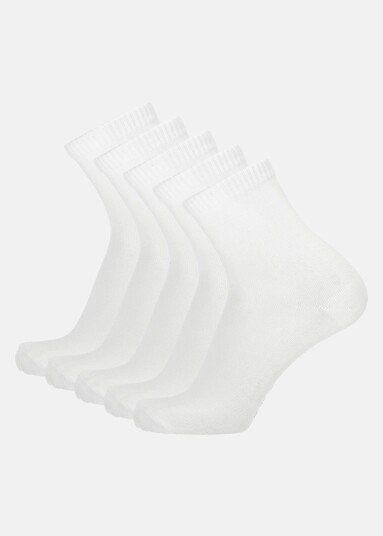 X-Trail Bamboo Sport Sock 5 Pack White 43 46 Treningstilbehør