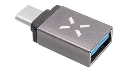 FIXED LINK USB-C Male to USB-A Female adapter Grey FIXED LINK USB-C Male to USB-A Female adapter Grey