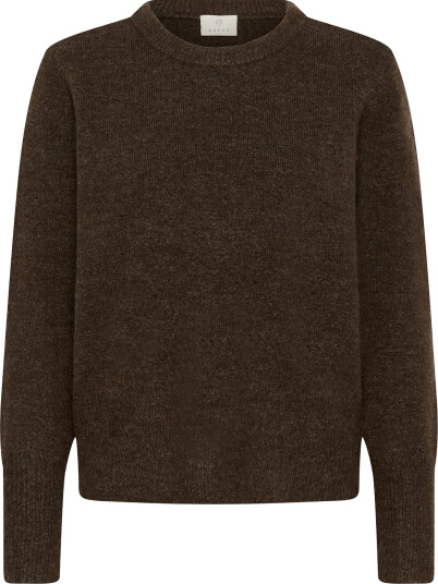 Kaffe Kaniel Crew Neck Pullover Brown S