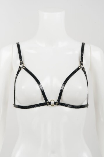 Luxe Python Bra Harness