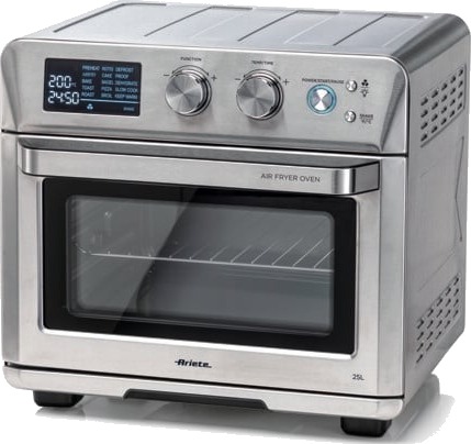 Ariete 4629 Airfryer 25L Rustfritt Stål 1700W med Timer og Display Ariete 4629 Airfryer 25L Rustfritt Stål 1700W med Timer og Display