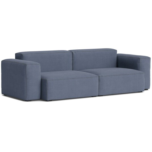Hay Mags Soft Low 2,5 seterbenk Comb. 1 Linara 198 / Mørkegrå Søm