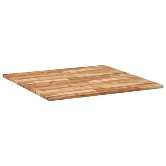  Bordplate firkantet 90x90x2 cm heltre akasie 4008723