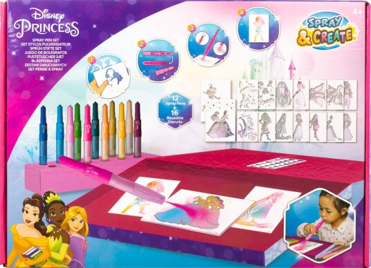 Disney Princess – Sett Med Spraypenner DP22368V1 Disney Princess – Sett Med Spraypenner DP22368V1