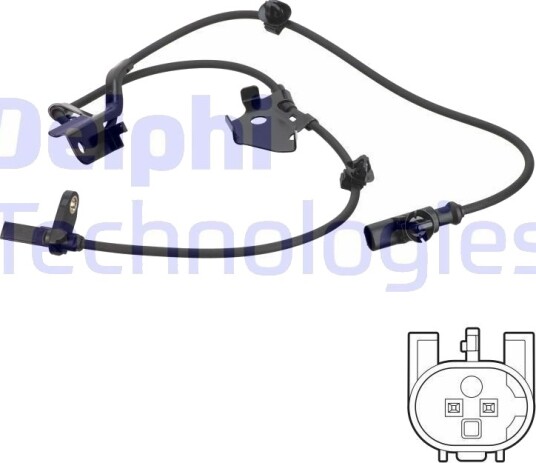 DELPHI SS20753 Sensor ABS