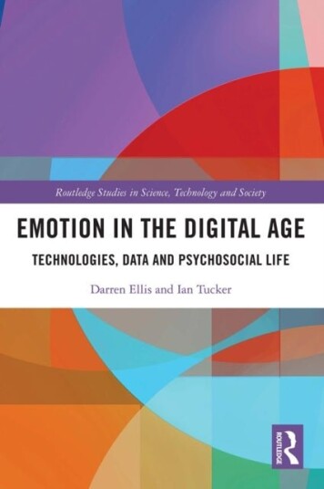 Emotion in the Digital Age