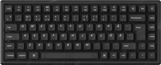 Keychron K2 HE SE Trådløst Gamingtastatur Resin 75% Layout