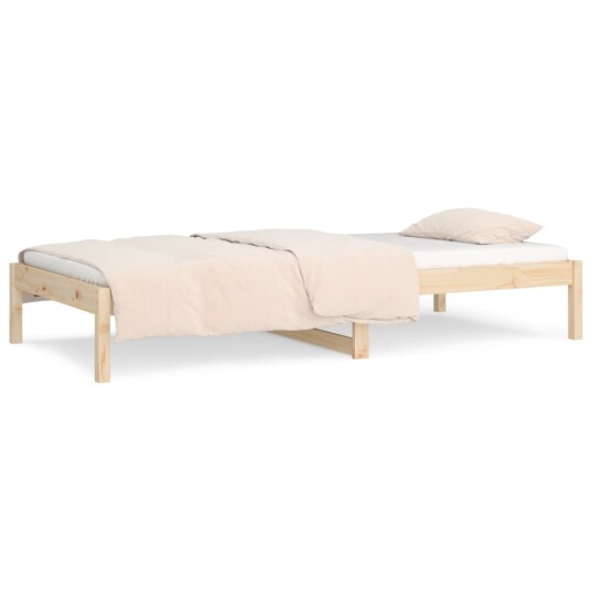 vidaXL Dagseng 80x200 cm heltre furu 8720287073956