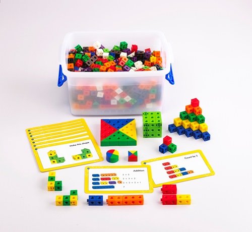 EDX Cubes 2 cm Klassesett m. 500 deler