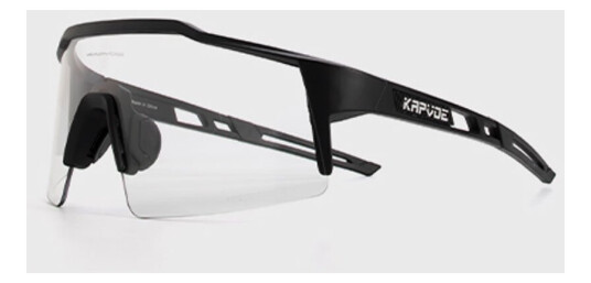 Raske briller - Ke9023 Photochromic fra Kapvoe - Svart - plast - sport - standard