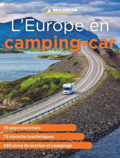 Europe En Camping Car - Michelin Camping Guides Av Michelin