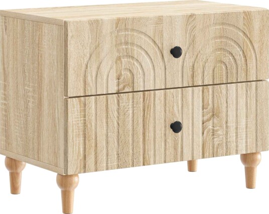  Nattbordskap Sonoma eik 62 x 34,5 x 48 cm Konstruert tre