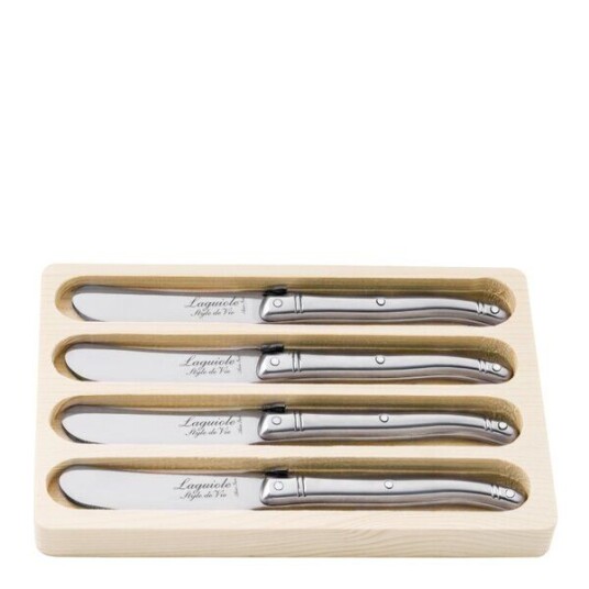 Laguiole Style de Vie Smørkniv 4 stk rustfritt stål