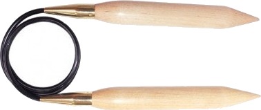 KnitPro Jumbo Birch Rundpinner Bjørk 100cm 30.00mm 394in
