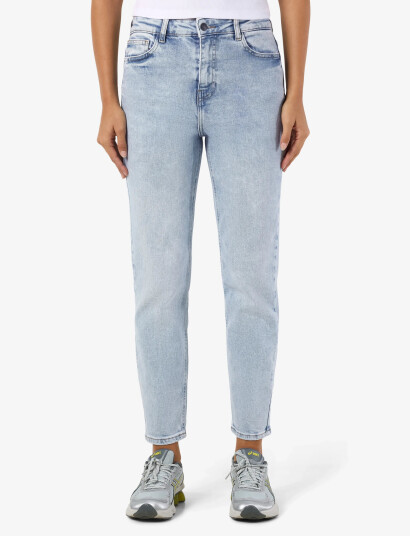 NOISY MAY Nmmoni Hw St Ank Jeans Az359Lb Fwd Noos - Blue - 27 x 34