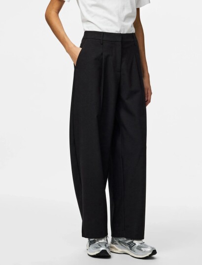 Pieces Pcbosella Mw Barrel Pants Noos Bc Black L Pieces Pcbosella Mw Barrel Pants Noos Bc Black L