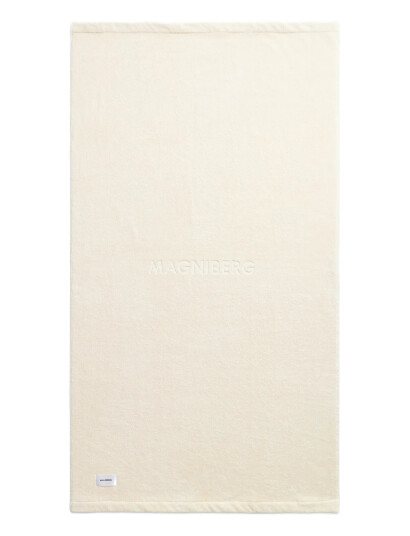 MAGNIBERG Gelato Bath Sheet - Cream - 180X100CM