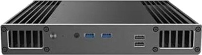 Akasa Plato WS Slim Fanless Kabinett for Intel NUC UCFF - Svart