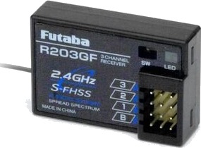 Futaba R203GF Receiver 3CH S FHSS Futaba R203GF Receiver 3CH S FHSS