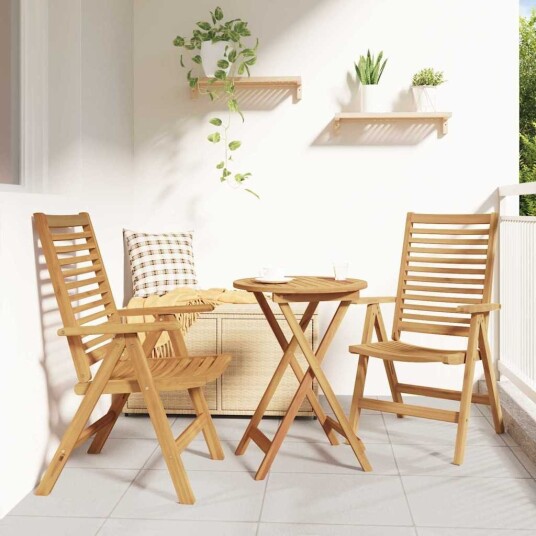 Hage Stoler 2 stk i Solid Teak Hage Stoler 2 stk i Solid Teak