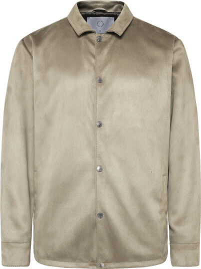 Human Scales Wayne Vegan Suede Jacket Grey M Human Scales Wayne Vegan Suede Jacket Grey M