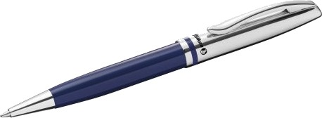 Pelikan Jazz K35 Classic, Klips, Kulepenn Som Åpnes Og Lukkes Ved Vridning, Blå, 1 Stykker, Medium