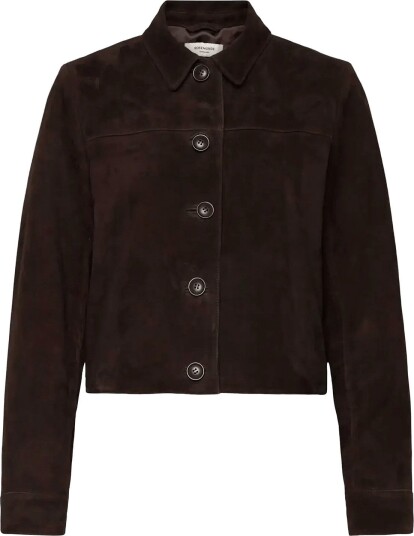 Rosemunde Rwnellie Suede Ls Jacket Brown 44