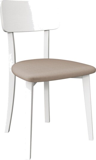 Esher spisestol - hvit, beige