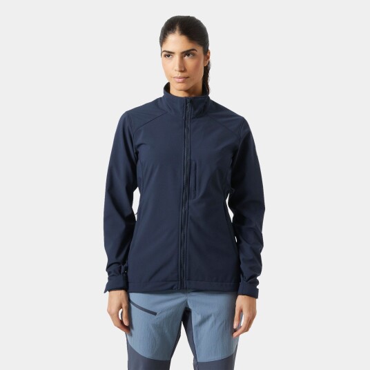 Helly Hansen Dame Paramount Softshell jakke Marineblå XL