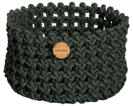 Cane-line Soft Rope kurv Mørkegrønn 40 cm Grønn