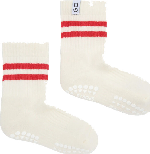 GoBabyGo Gobabygo Sports Socks - Cream - 17/19