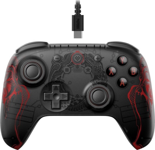 8bitdo Ultimate 2c Hall Effect Kontroller Black Myth Wukong