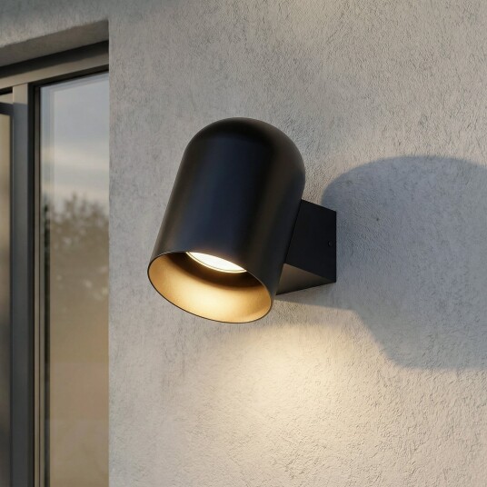 Utelampe Lindby Lupil dimmbar Svart Balkong Aluminium Moderne 10.5 17.3 Svart Utelampe Lindby Lupil dimmbar Svart Balkong Aluminium Moderne 10.5 17.3 Svart