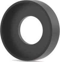 Schroff Plastskive Nts Plastskiver 50 Stk (26.14.0045) 21100-015