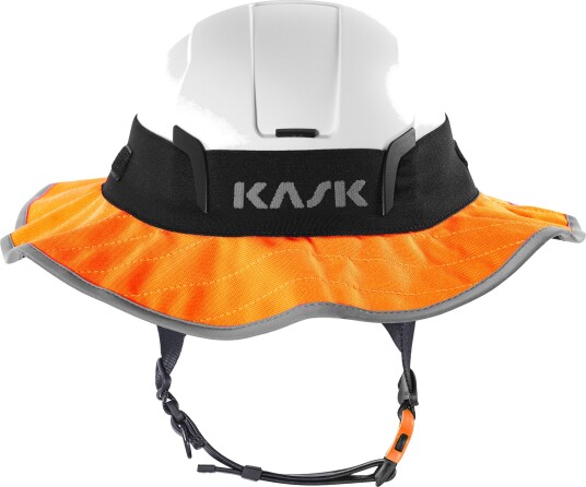 KASK Solbeskyttelse WAC00037-222 For Alle Kask-Hjelmer Hi-Vis (Oransje)