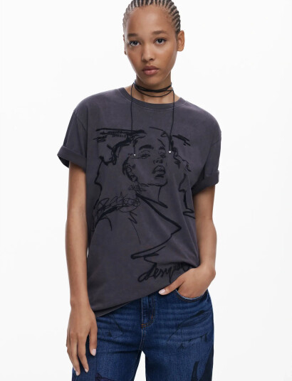Desigual Budapest - Grey - XS Desigual Budapest - Grey - XS