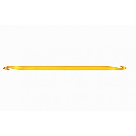 KnitPro Trendz Dobbel heklenål Akryl 30cm 1000mm Oransje for tunisisk hekling hekling