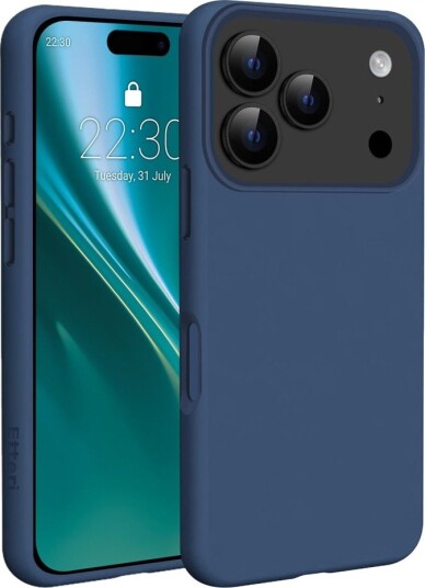 TFO Etteri Silikon Mag deksel for iPhone 17 Pro Mørkeblå