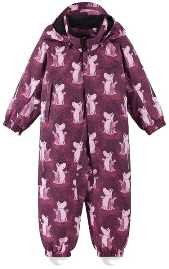 Reima Moomin Lyster vinterdress til baby Deep purple Reima Moomin Lyster vinterdress til baby Deep purple