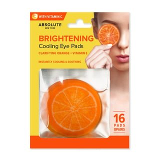 Absolute New York Brightening Orange Eye Pad 16stk Absolute New York Brightening Orange Eye Pad 16stk