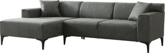 Malpani Sofa med Divan 4 sits Grønn Malpani Sofa med Divan 4 sits Grønn