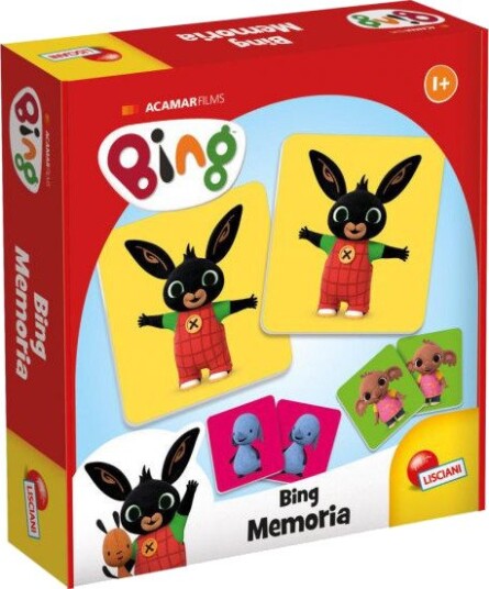 Lisciani Bing Memo-spill - 12+mnd