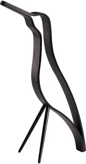 Cooee Design Woody bird high 25 cm Black stained oak Cooee Design Woody bird high 25 cm Black stained oak