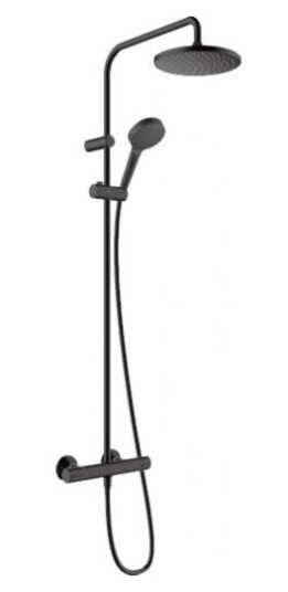 Hansgrohe Vernis Blend dusjsett, vannbesparende, matt sort Hansgrohe Vernis Blend dusjsett, vannbesparende, matt sort